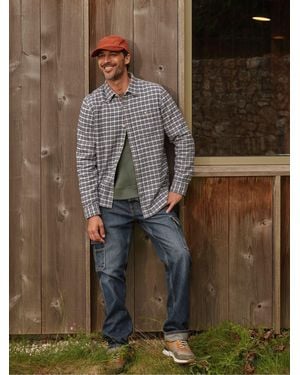 FatFace Fatface Lewes Check Shirt - Brown