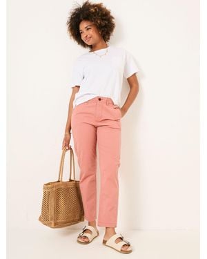 FatFace Rye Chino Trousers - Pink
