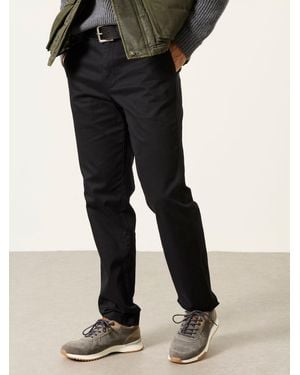 FatFace Bosbury Tailored Fit Smart Chino Trousers - Black