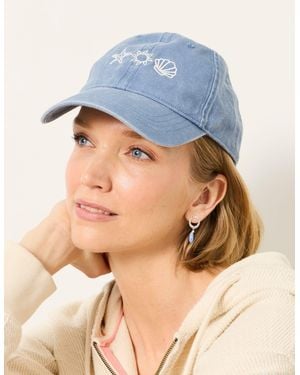 FatFace Marine Conservation Society Embroidered Cap - Blue