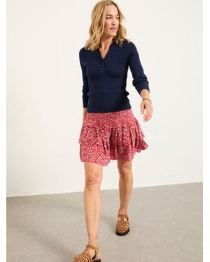 FatFace Fatface Maelle Skirt - Red