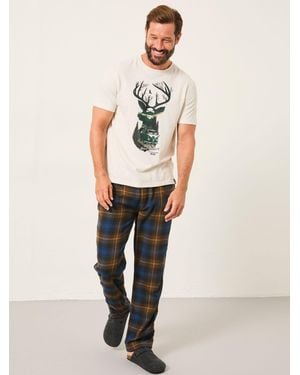 FatFace Vw Stag Tshirt - White
