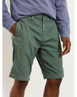 FatFace Fatface Stow Garment Dye Chino Shorts - Green