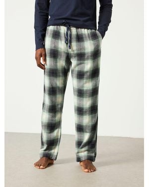 FatFace Fatface Hamilton Check Pyjama Bottom - Green