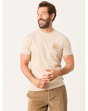 FatFace Farmlands Graphic T-Shirt - Natural