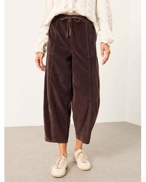 FatFace Alev Tapered Cord Trousers - Brown