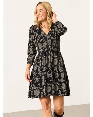 FatFace Fatface Nora Petite Jersey Dress - Black