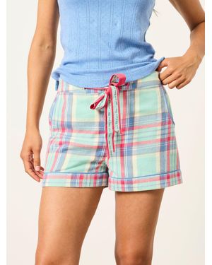 FatFace Classic Pyjama Shorts - Blue