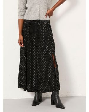FatFace Fatface Harper Midi Skirt - Black