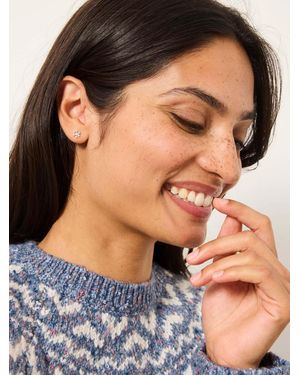 FatFace Snowflake Stud Earrings - Blue