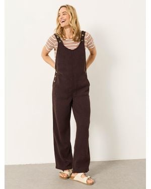 FatFace Raffles Petite Jumpsuit - Natural
