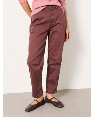 FatFace Bella Chino Tapered Trousers - Pink