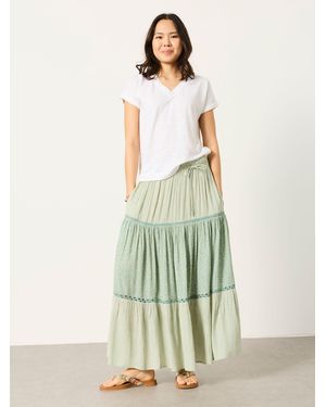 FatFace Fatface Jayla Maxi Skirt - Green