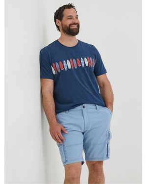 FatFace Fatface Breakyard Cargo Shorts - Blue