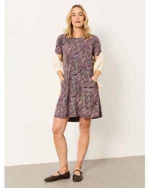 FatFace Fatface Simone Petite Jersey Dress - Pink