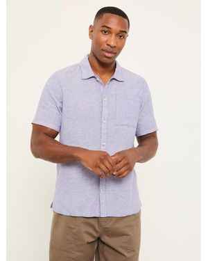 FatFace Fatface Bugle Short Sleeve Shirt - White