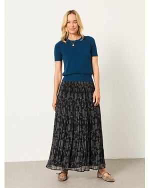 FatFace Fatface Paignton Maxi Skirt - Blue
