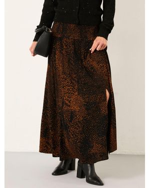 FatFace Fatface Harper Midi Skirt - Black