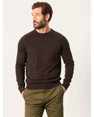 FatFace Rye Crew Neck Knitted Jumper - Grey