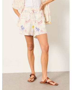 FatFace Fatface Cassie Shorts - Natural