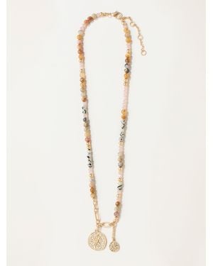 FatFace Fatface Tallisman Necklace - Natural