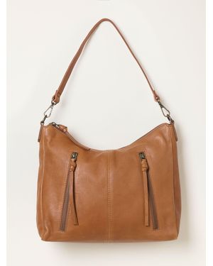 FatFace Fatface Polly Chestnut Leather Crossbody Bag - Brown