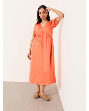 FatFace Fatface Remi Petite Midi Dress - Red