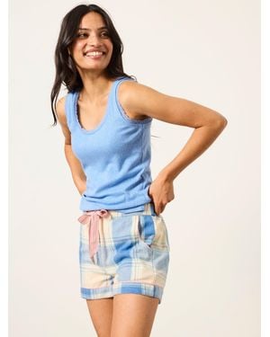 FatFace Classic Pyjama Shorts - Blue