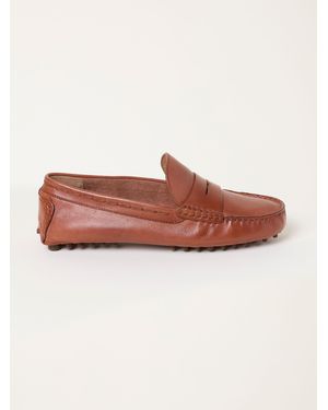 FatFace Fatface Leather Moccasin Driver - Multicolour