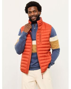FatFace Dartmouth Padded Gilet - Orange