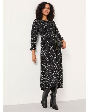 FatFace Fatface Mabel Regular Midi Dress - Black