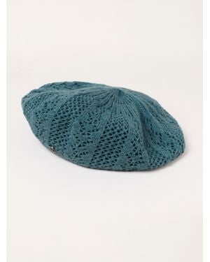 FatFace Fatface Knitted Beret - Blue