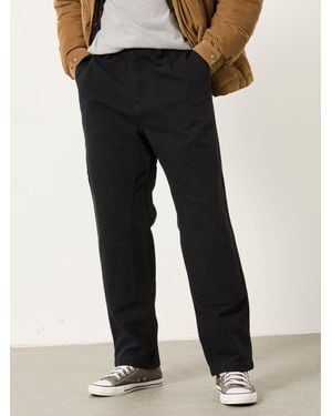 FatFace Fatface Paignton Washed Carpenter Trousers - Black