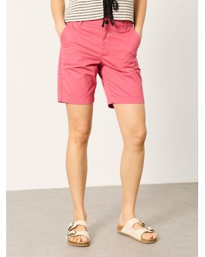 FatFace Fatface Sandown Longline Chino Shorts - Pink