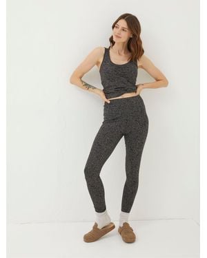 FatFace Venus Print Leggings - Natural