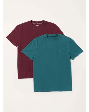 FatFace 2 Pack Short Sleeve T-Shirt - Multicolour