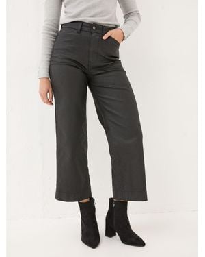 FatFace Dark Skies Keswick Coated Trousers - Grey