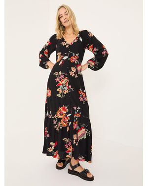 FatFace Fatface Emma Midi Dress - Brown