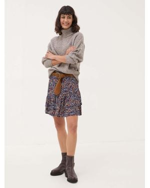 FatFace Becca Skirt - Natural