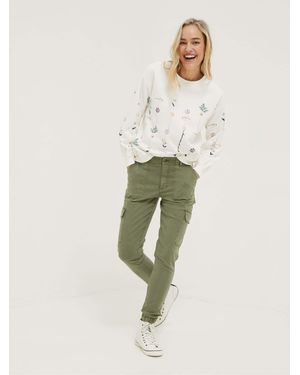 FatFace Hythe Cargo Trousers - Green