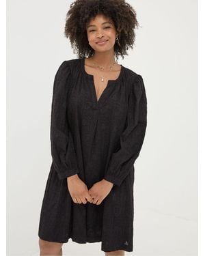 FatFace Fatface Anona Swing Dress - Black