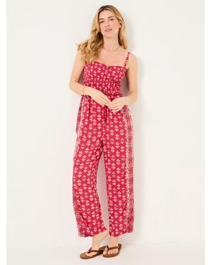 FatFace Natalie Jumpsuit - Pink