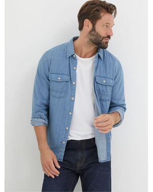 FatFace Fatface Drayton Shirt - Blue