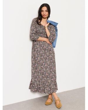 FatFace Fatface Adele Petite Midi Dress - Multicolour