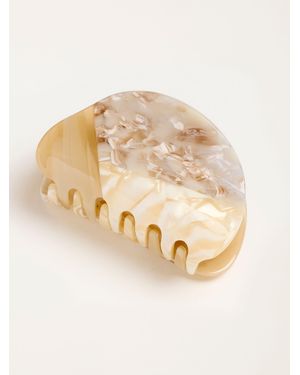 FatFace Patchwork Claw Clip - Natural