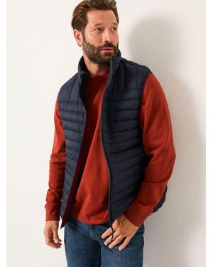 FatFace Dartmouth Padded Gilet - Red