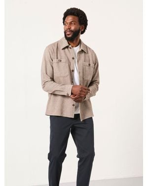FatFace Fatface Blythe Long Sleeve Shirt - Natural