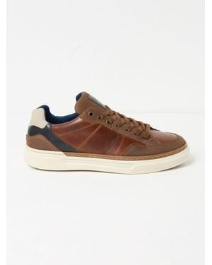 FatFace Reid Skater Trainers - Brown
