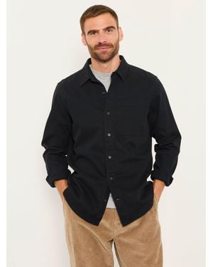 FatFace Fatface Long Sleeve Cord Shirt - Blue
