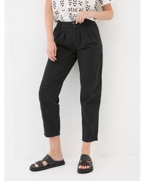 FatFace Neva Twill Chino Trouser - Black